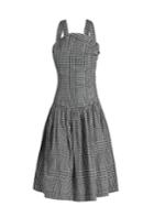 Vivienne Westwood Anglomania Hali Checked Taffeta Dress