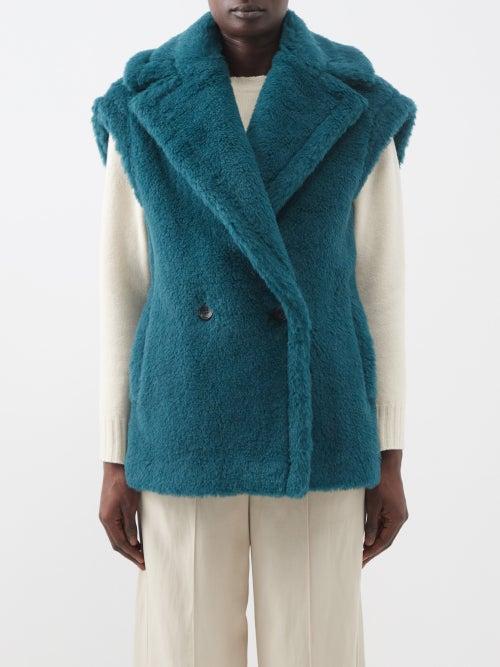 Max Mara - Libano Gilet - Womens - Turquoise