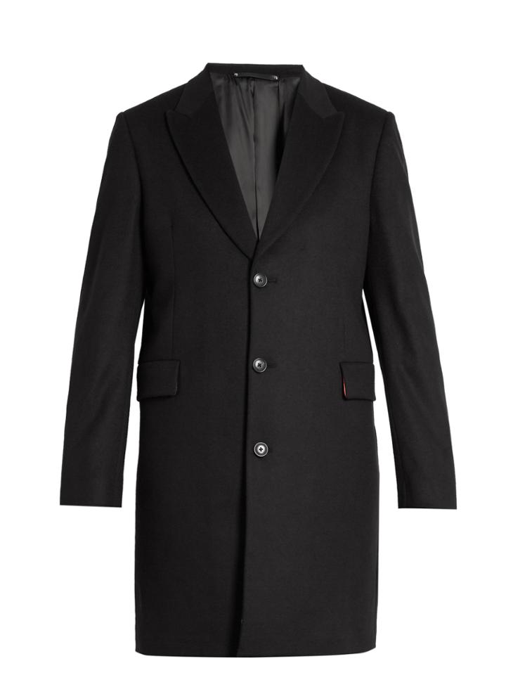 Paul Smith Epsom Wool And Cashmere-blend Overcoat
