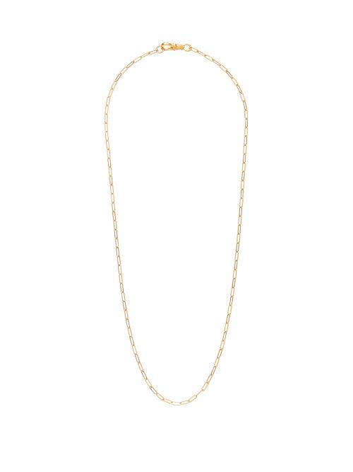 Matchesfashion.com Alighieri - The Dante 24kt Gold-plated Bronze Chain Necklace - Mens - Gold