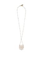 Matchesfashion.com Etro - Hanging Lotus Necklace - Womens - Silver