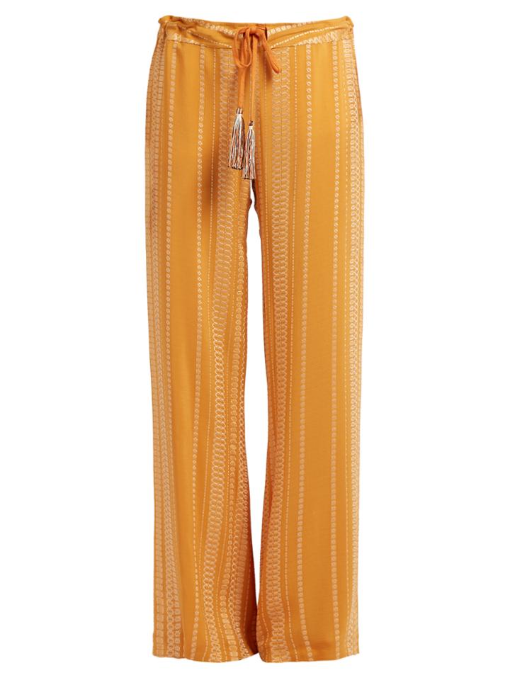 Zeus + Dione Alcestes Embroidered Wide-leg Silk-blend Trousers