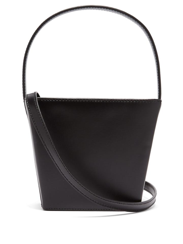 Staud Edie Leather Bucket Bag