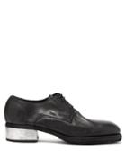 Matchesfashion.com Guidi - Horse Grained-leather Derby Shoes - Mens - Black