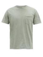 Mens Rtw Rag & Bone - Miles Organic Cotton-jersey T-shirt - Mens - Grey
