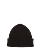 Paul Smith Classic Ribbed-knit Cashmere-blend Beanie Hat