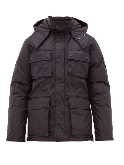 Matchesfashion.com Junya Watanabe - X Canada Goose Quilted Down Jacket - Mens - Black