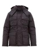 Matchesfashion.com Junya Watanabe - X Canada Goose Quilted Down Jacket - Mens - Black