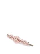 Matchesfashion.com Simone Rocha - Flower Crystal Embellished Hair Clip - Womens - Pink
