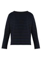 M.i.h Jeans Simple Marinire Striped Cotton-jersey Top