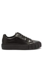 Matchesfashion.com Primury - Dyo Leather And Recycled-rubber Trainers - Mens - Black