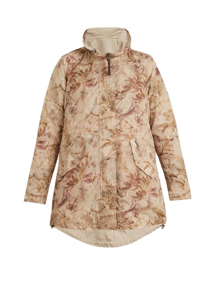 Woolrich John Rich & Bros. Reversible Palm-print Shell Jacket