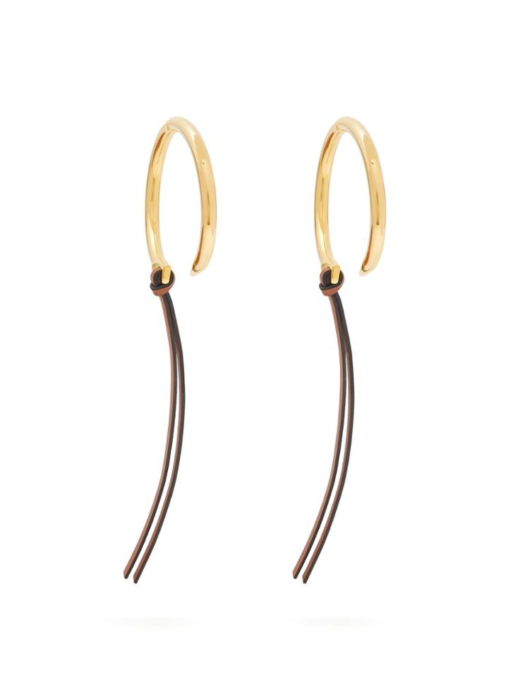 Loewe Nail Hoop Earrings