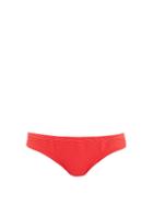 Matchesfashion.com Heidi Klein - Zambia Ribbed Low-rise Bikini Briefs - Womens - Red