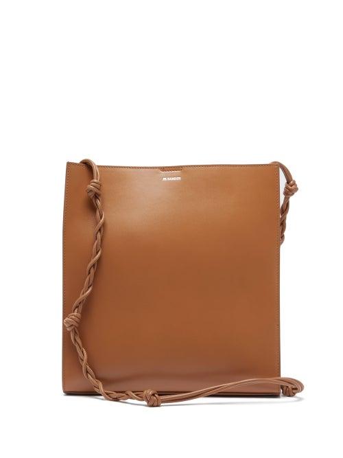 Matchesfashion.com Jil Sander - Braided Leather Cross Body Bag - Womens - Brown