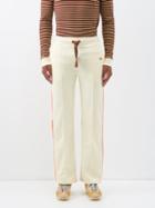 Wales Bonner - Percussion Track Pants - Mens - Pale Yellow