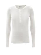 Ladies Rtw Gabriela Hearst - Julian Ribbed Cashmere-blend Sweater - Womens - Ivory