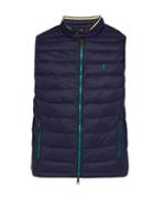 Matchesfashion.com Polo Ralph Lauren - Quilted Down Gilet - Mens - Navy
