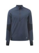 On - Trail Breaker Quarter-zip Technical-jersey Top - Mens - Navy