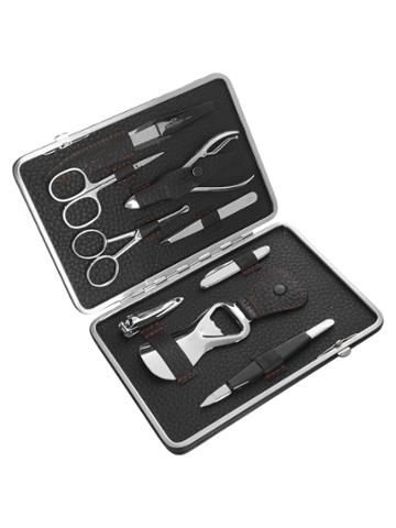 F. Hammann Leather Large Manicure Set
