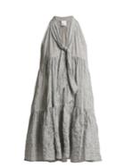 Lisa Marie Fernandez Striped Tiered Cotton Sundress