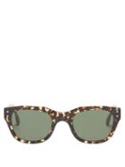 Monc - Grcia D-frame Bio-acetate Sunglasses - Mens - Brown