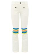 Matchesfashion.com Perfect Moment - Aurora Striped Flared Ski Trousers - Womens - White Multi