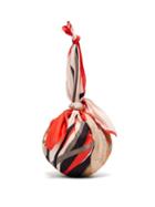 Matchesfashion.com Marine Serre - Dream Silk Scarf Handle Ball Bag - Womens - White Multi
