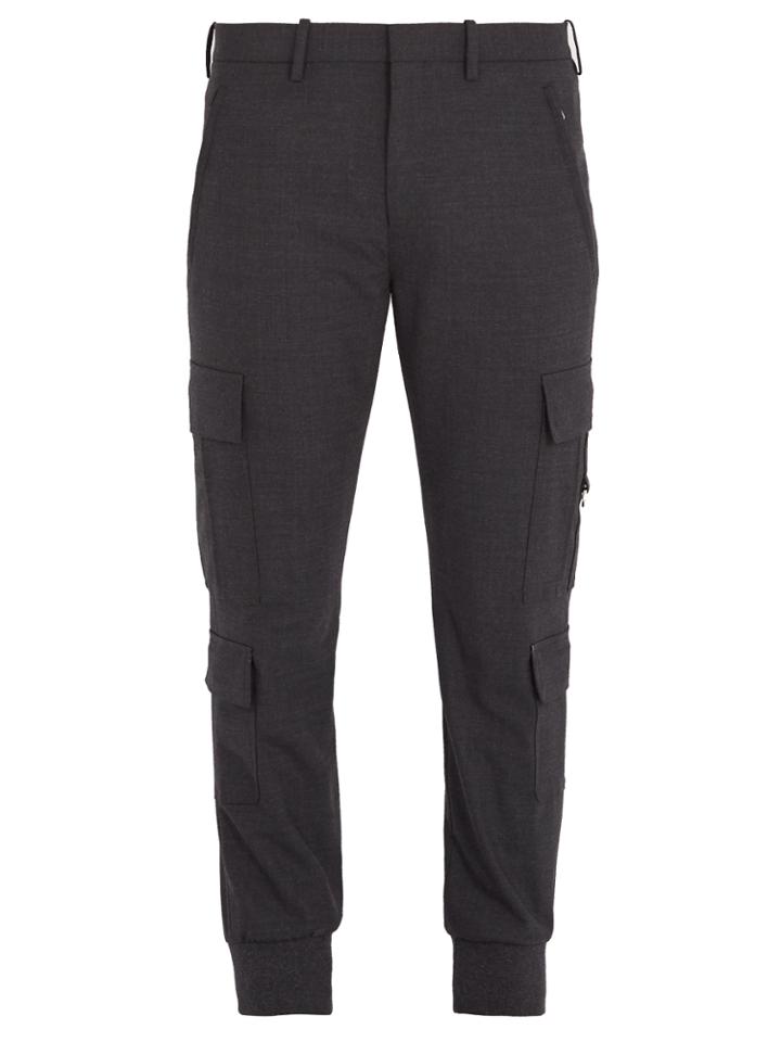 Neil Barrett Skinny-leg Cargo Trousers