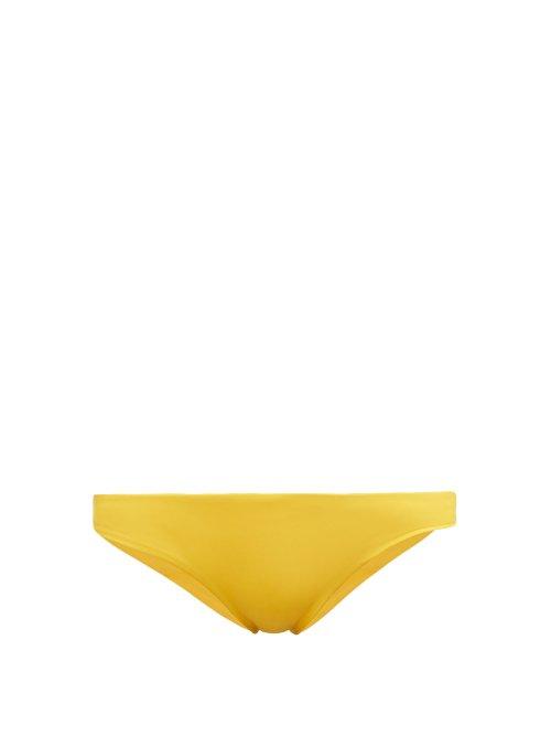 Matchesfashion.com Jade Swim - Lure Low Rise Bikini Briefs - Womens - Yellow