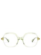 Matchesfashion.com Kaleos - Kingsleigh Acetate Glasses - Womens - Light Green
