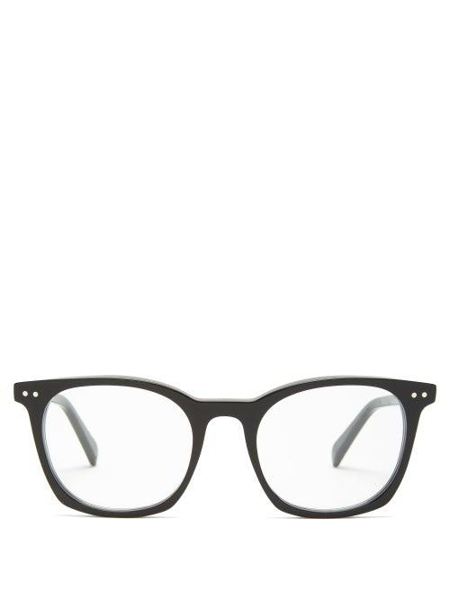 Matchesfashion.com Celine Eyewear - Round Acetate Glasses - Womens - Black