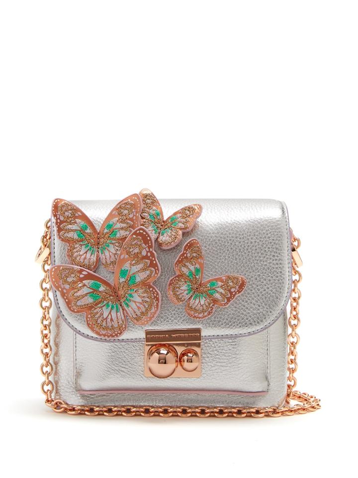 Sophia Webster Claudie Floating Leather Cross-body Bag