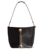 Matchesfashion.com See By Chlo - Gaia Medium Suede And Grained-leather Tote Bag - Womens - Black Multi