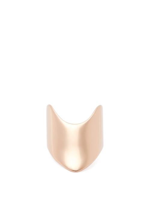 Matchesfashion.com Diane Kordas - Armour 18kt Rose-gold Ring - Womens - Rose Gold