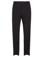 Burberry Mid-rise Slim-leg Jersey Trousers