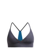 Matchesfashion.com Skin - Selby Reversible Bikini Top - Womens - Blue Multi