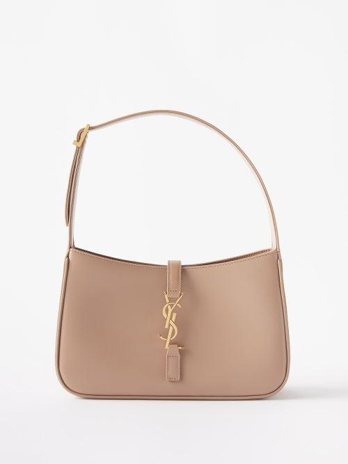 Saint Laurent - Le 5  7 Leather Shoulder Bag - Womens - Light Pink