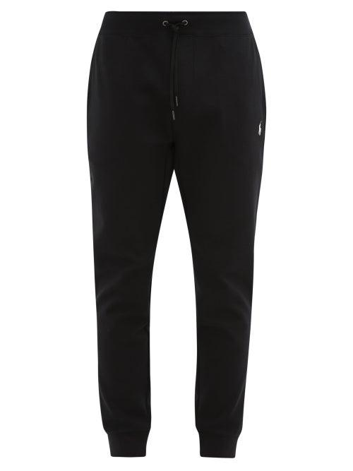Matchesfashion.com Polo Ralph Lauren - Logo-embroidered Jersey Track Pants - Mens - Black