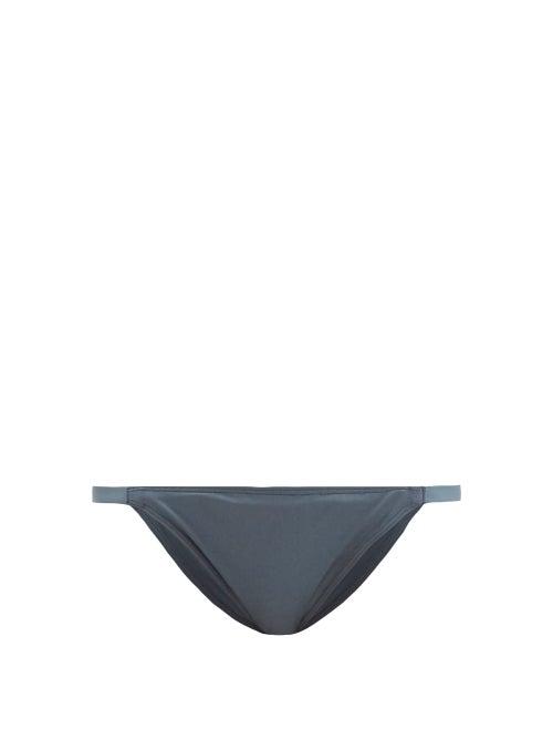 Asceno - Biarritz Bikini Briefs - Womens - Dark Grey
