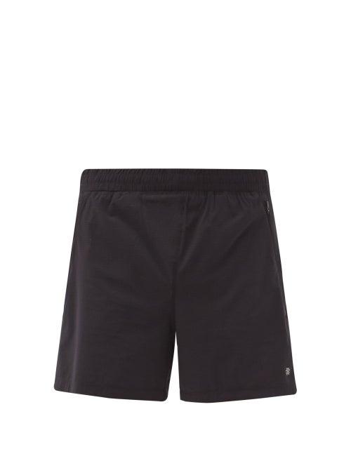 Matchesfashion.com Reigning Champ - Dot Air Ripstop Training Shorts - Mens - Black