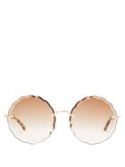 Chloé Rosie Round-frame Sunglasses
