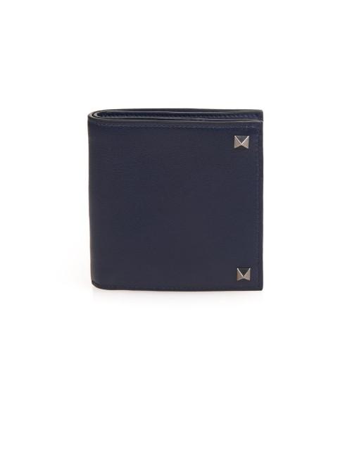 Valentino Rockstud Leather Wallet