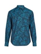 Matchesfashion.com Cobra S.c. - Model 1 Cotton Jacquard Shirt - Mens - Blue