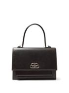 Matchesfashion.com Balenciaga - Sharp M Leather Bag - Womens - Black