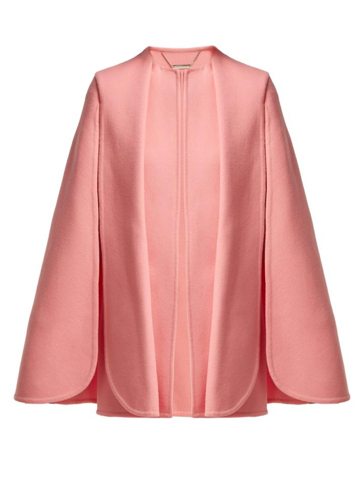 Alexander Mcqueen Draped Wool And Cashmere-blend Cape