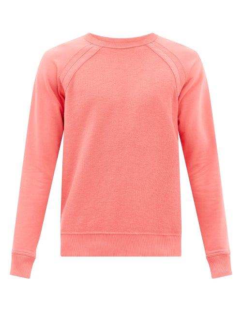 Folk - Reworked Cotton-jersey Sweatshirt - Mens - Pink