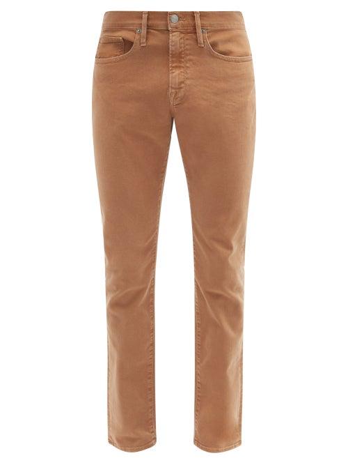 Matchesfashion.com Frame - L'homme Skinny-leg Jeans - Mens - Brown