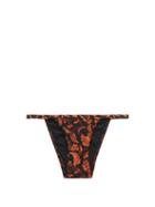Matchesfashion.com Matteau - The Petite Floral-print Bikini Briefs - Womens - Pink Print
