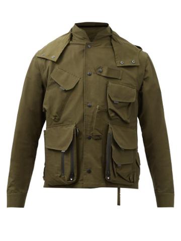 South2 West8 - Tenkara Grosgrain Hooded Jacket - Mens - Green